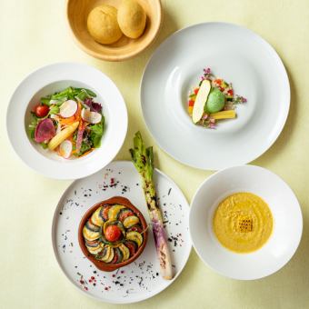 【平日】東京野菜が主役のベジフルコース［ランチコース］