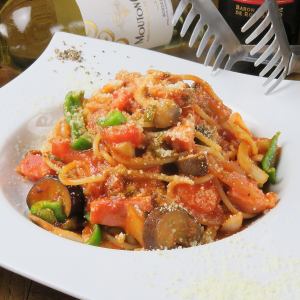 昔懐かしいパスタナポリタン