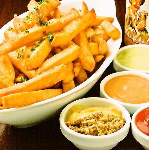 Belgian french fries