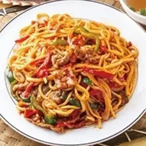 うどん炒め