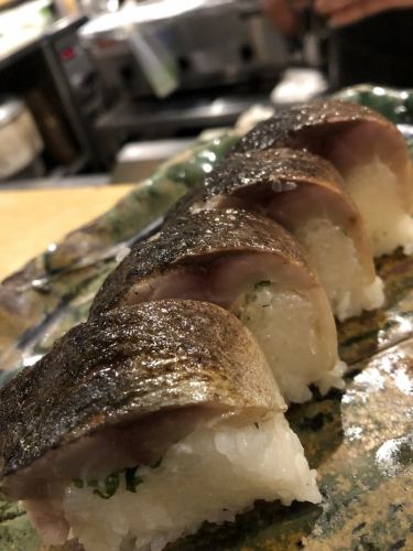mackerel stick sushi