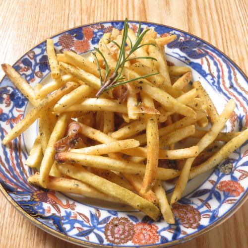 Fragrant herbs! French fries