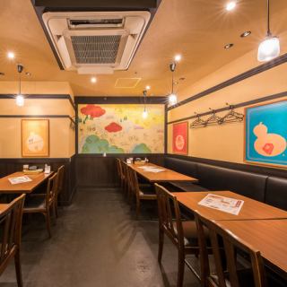 落ち着いた空間でお食事♪会社帰りにお食事をリーズナブルに美味しくお楽しみ下さい。※写真は系列店