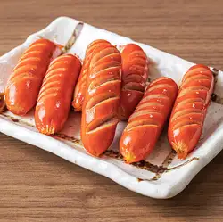 赤ウインナー炒め