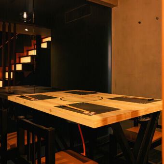 You can enjoy warm vegetables to your heart's content in a high-quality Japanese space.