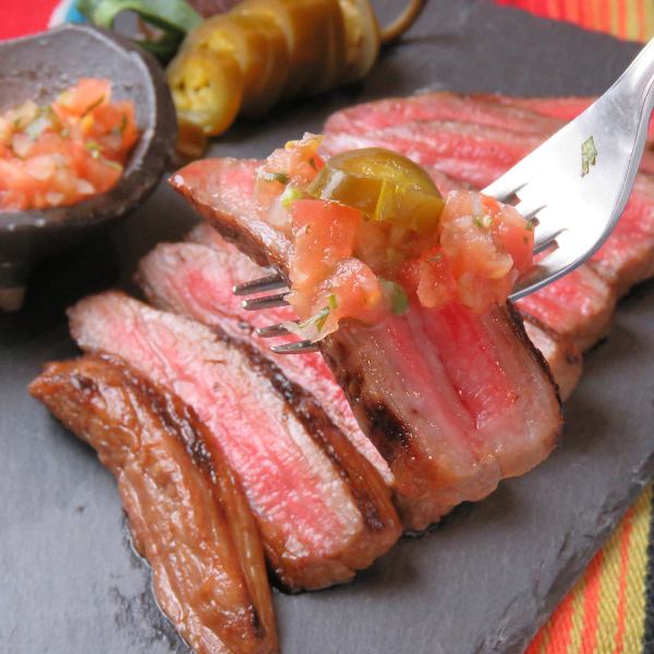 멕시코풍 쇠고기 스테이크(150g)