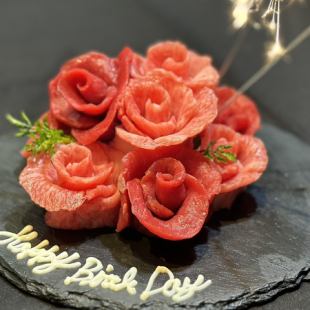 【肉花束】在特別的日子裡給你一個奢華的驚喜！用肉製成的花束★