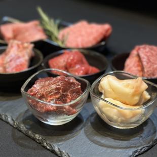 Assortment of specially selected meats