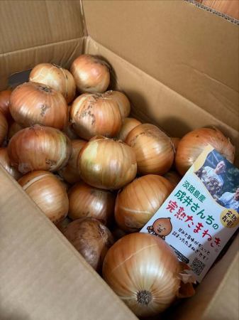 淡路島産　完熟玉葱
