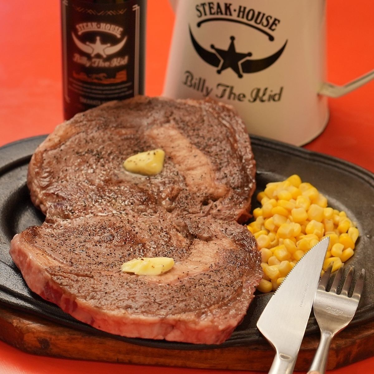 【德州牛排套餐】500g一份,满足!