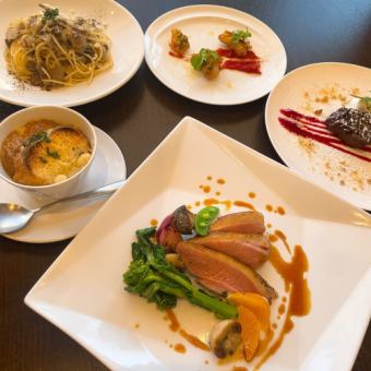 【冬のあったかイタリアンコース　￥3000税込】