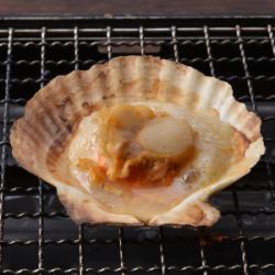 ホタテの殻焼き 1ヶ