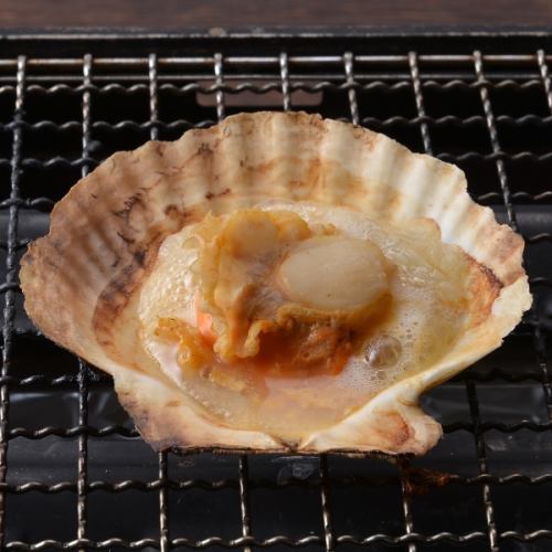 ホタテの殻焼き 1ヶ