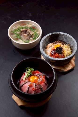焼肉以外にも豊富なメニュー