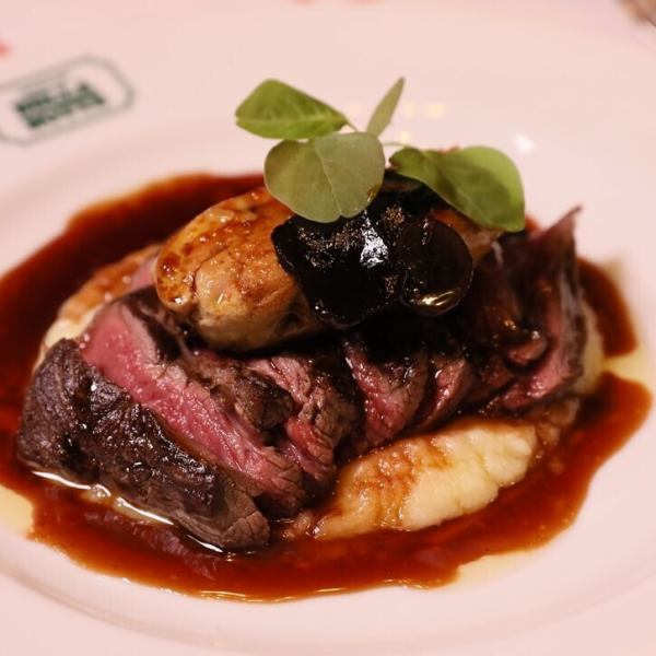 牛ヒレ肉のロッシーニ風