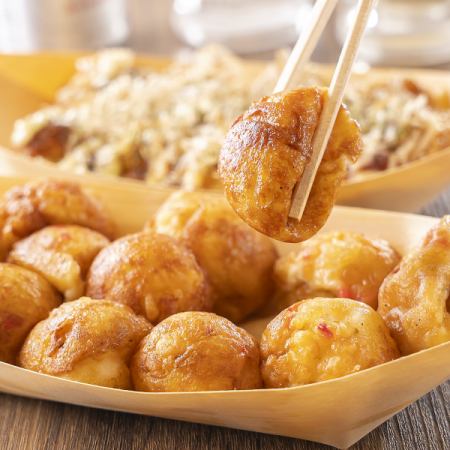 【たこ焼き食べ放題プラン☆】≪当店自慢のたこ焼きを楽しめる≫90分 2000円（税込）