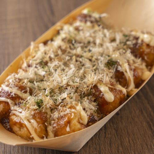 アツアツのたこ焼きでおなかを満たそう！