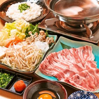 [Shabu-shabu all-you-can-eat course] 90 minutes 1,698 yen (tax included) (*Separate admission fee of 500 yen will be charged)