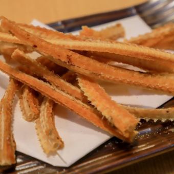 Conger eel bone rice cracker