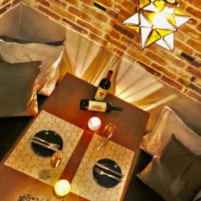 [★Each seat is a designer private room with a different atmosphere] BISTRO No. 1 boasts that all seats are private rooms ★ Each seat has a different atmosphere, so please use it for various occasions such as [birthdays], [anniversaries], [banquets], and [girls' nights] ♪ Please enjoy the space that BISTRO is proud of, with [all seats are completely private rooms] where you can relax with couple seats, private tables, and other private rooms.