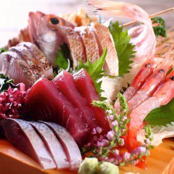 Assortment of 5 kinds of carefully selected sashimi (for 1 person)