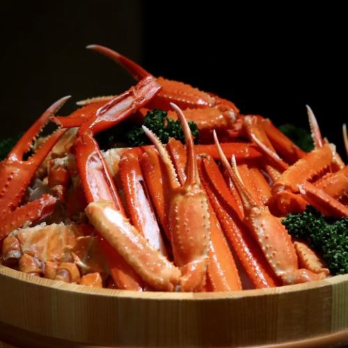 Pot-boiled red snow crab assortment small 1-2 servings