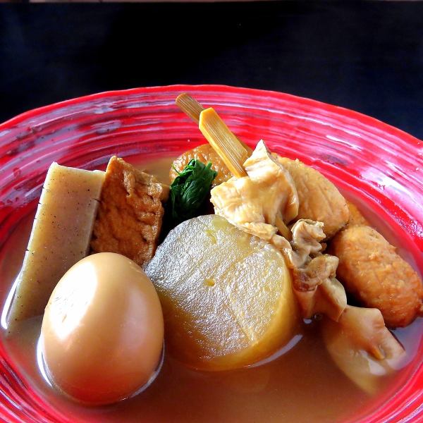 用我们特制的关东煮汤温暖您的身心