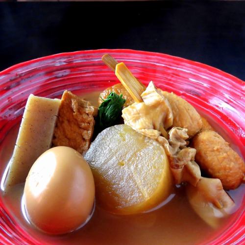 用我们特制的关东煮汤温暖您的身心