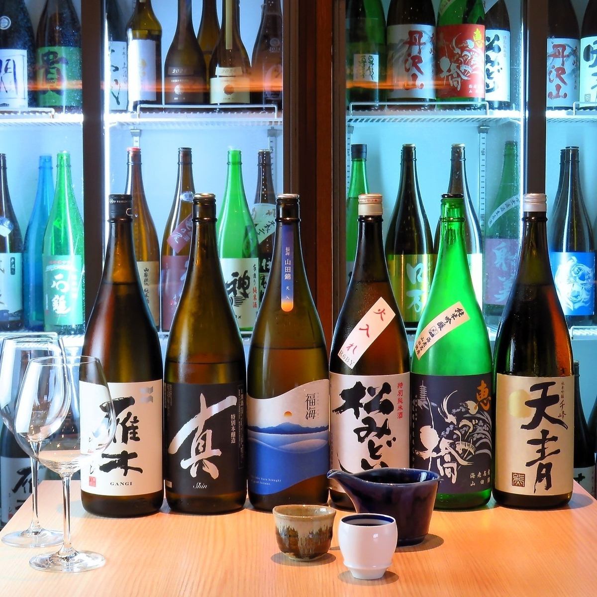◆◇日本酒好きが集まるお店◆◇飲み放題付コース5500円/飲み比べセット1200円～