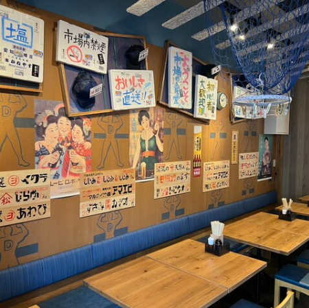 テーブル席は結合可能なので宴会利用可能にもおすすめです。