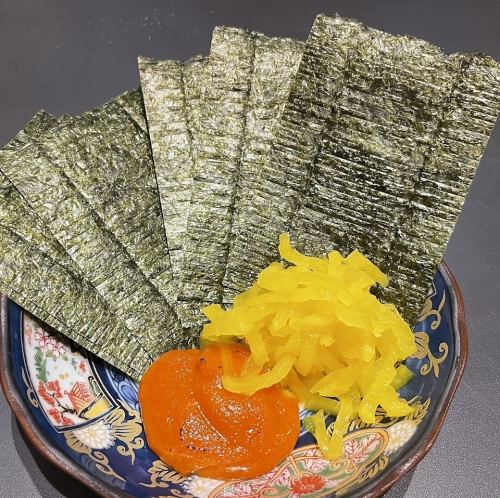 ウニたく海苔巻き