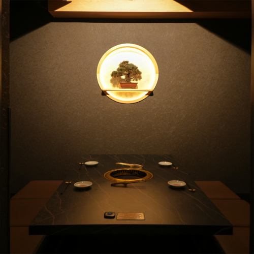 雰囲気抜群の二人個室