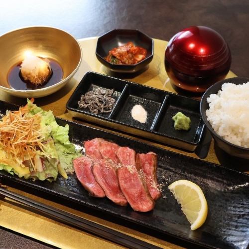 和牛タンステーキ御膳