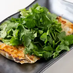 沖縄餃子もりもりパクチー