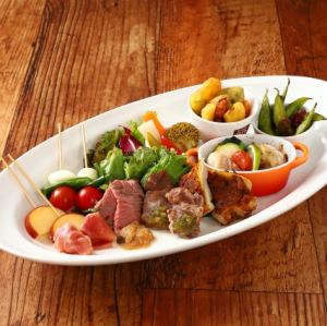 夏のおつまみ 10種盛り合わせ