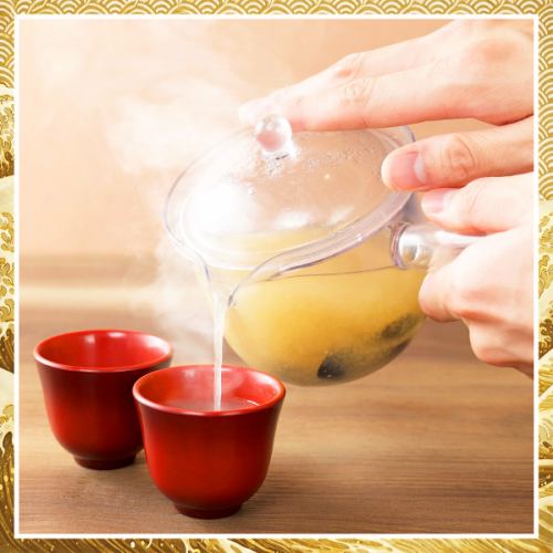 お通しは500円で【しじみ汁】が飲み放題◎