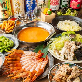 最大8時間◆サケビヨリ∞コース◆全9品6000円！無制限飲み放題【日本酒100種類、生ビールなど】