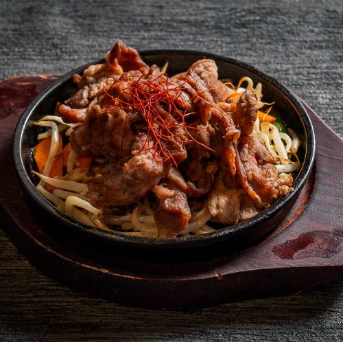 生ラム鉄板焼き