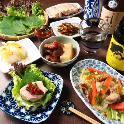 貸切で楽しめるおまかせコース料理