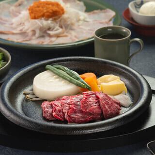 人気No1！旨みがじゅわ～！大満足ステーキランチコース（90g）2970円(税込)