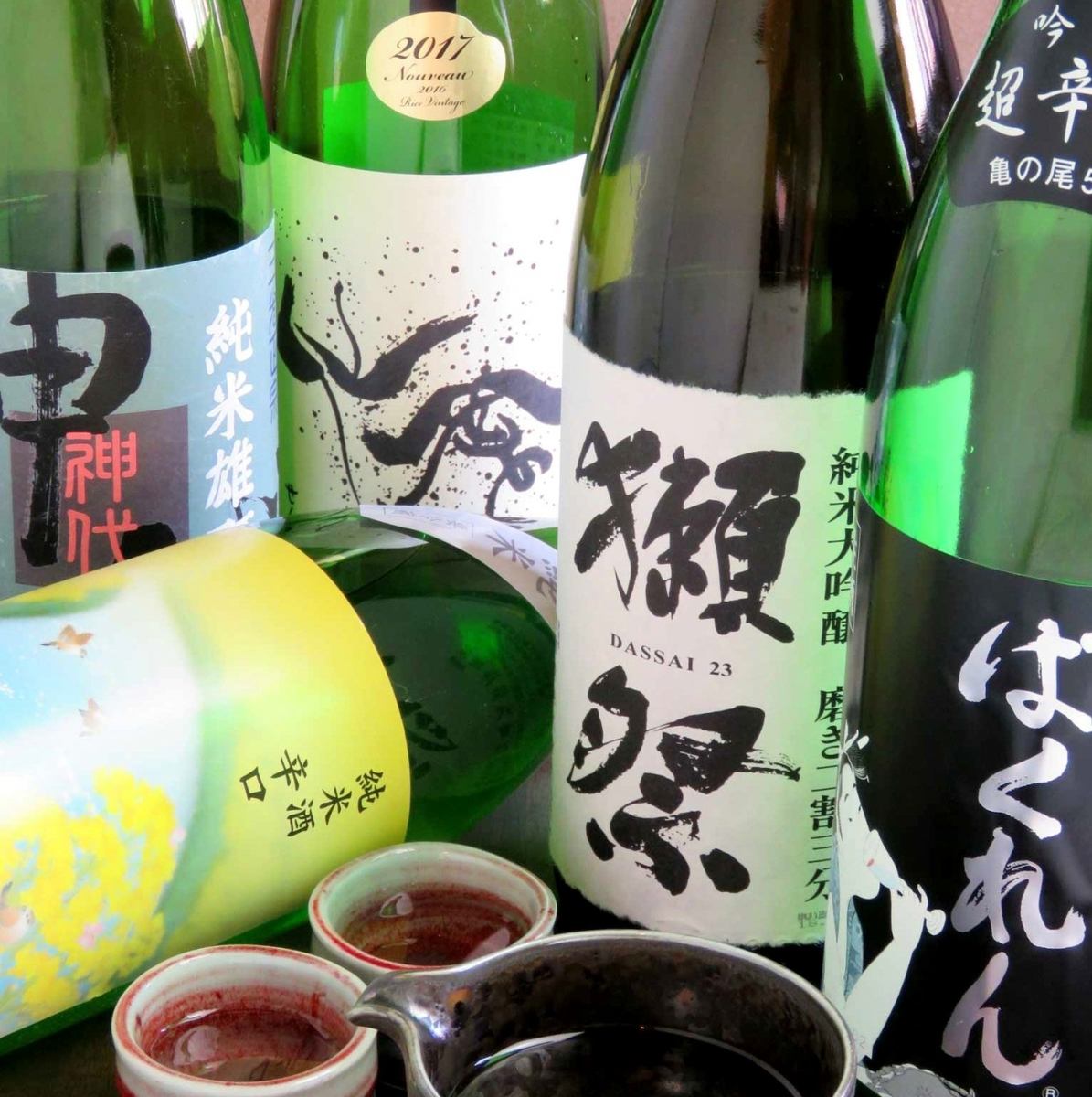 We have a wide variety of national brands and local sake! You can enjoy it to your heart's content after work♪