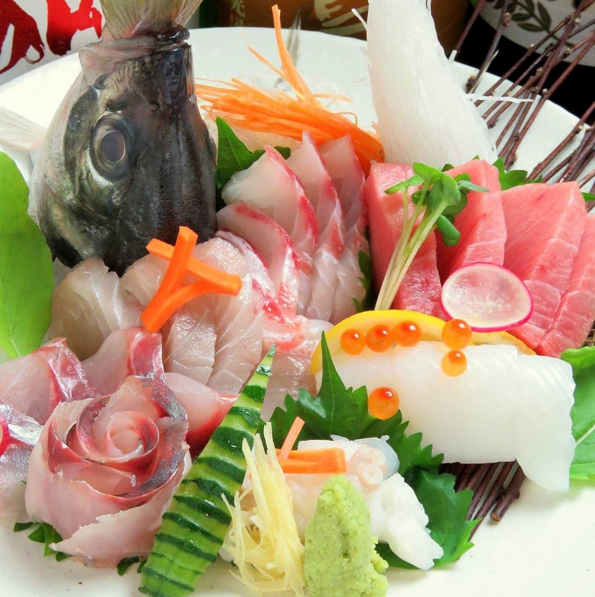 A restaurant where you can enjoy fresh seafood!The most delicious ingredients of the day★