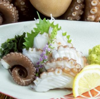 下津井章魚生魚片