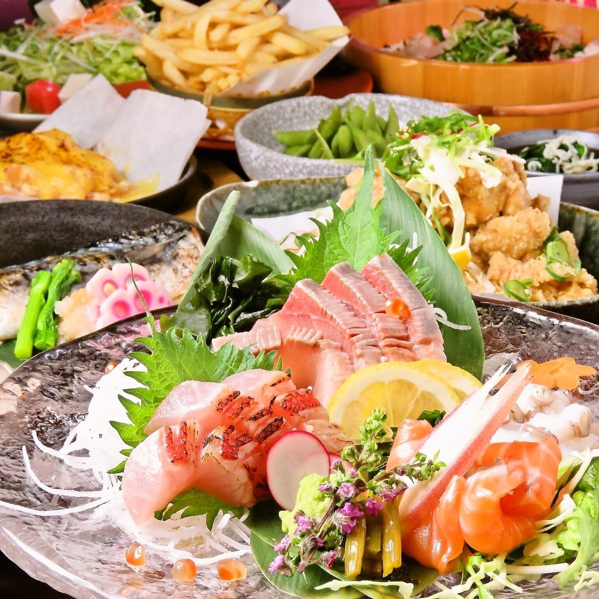 僅限週日至週四! 3小時暢飲!豐盛套餐,3,500日圓起。