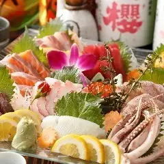 【限時特惠】「豪華特餐」 ¥7,000 ⇒ ¥6,000 <含2.5小時暢飲> 8道菜