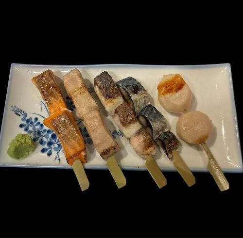 海鮮串焼き５本盛り合わせ