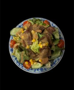 牛焼肉ごまサラダ