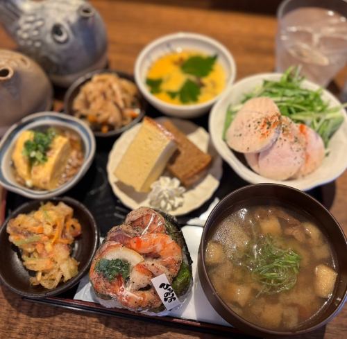 ひるのんの選べるおにぎりランチ