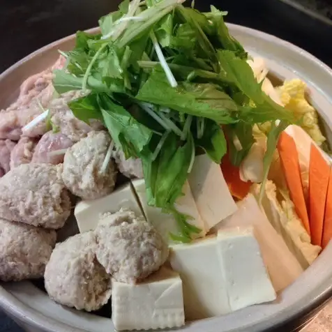 せせりと特製肉団子のあっさりちゃんこ鍋(冬季限定)