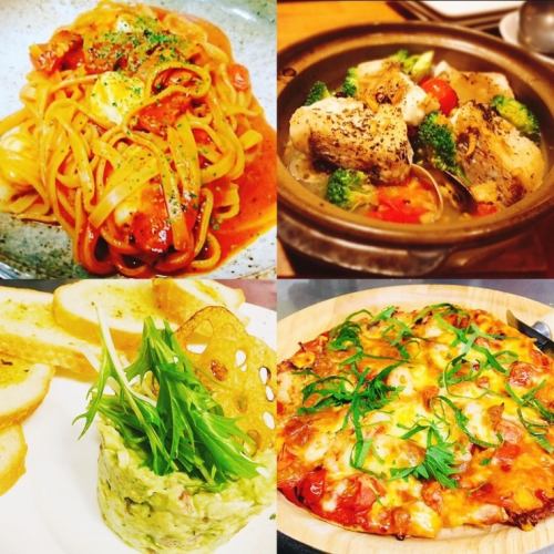 Western dishes such as pizza and pasta are also available♪